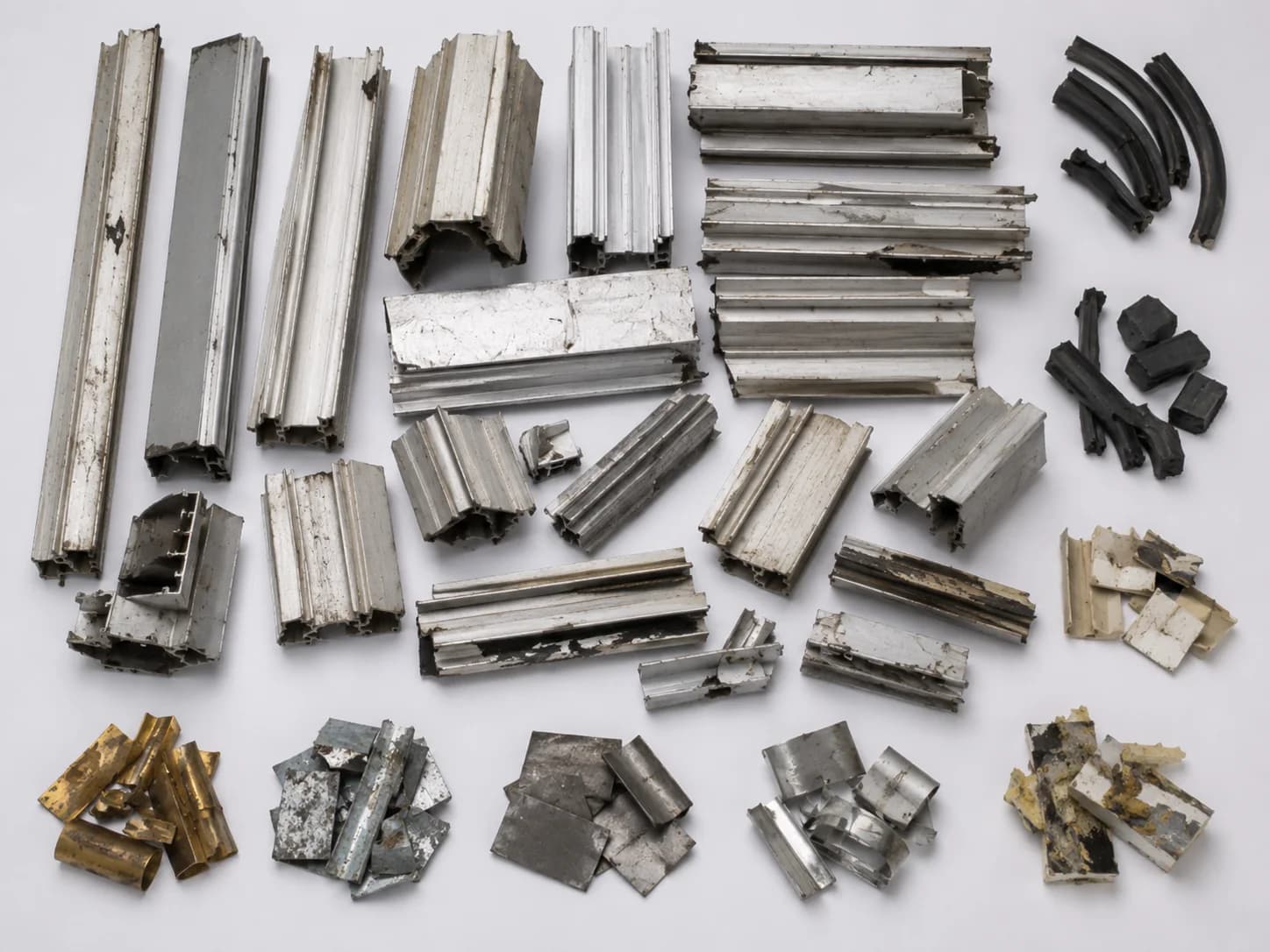 Aplicación de reciclaje de aluminio de ventanas y puertas en FR-XRT.