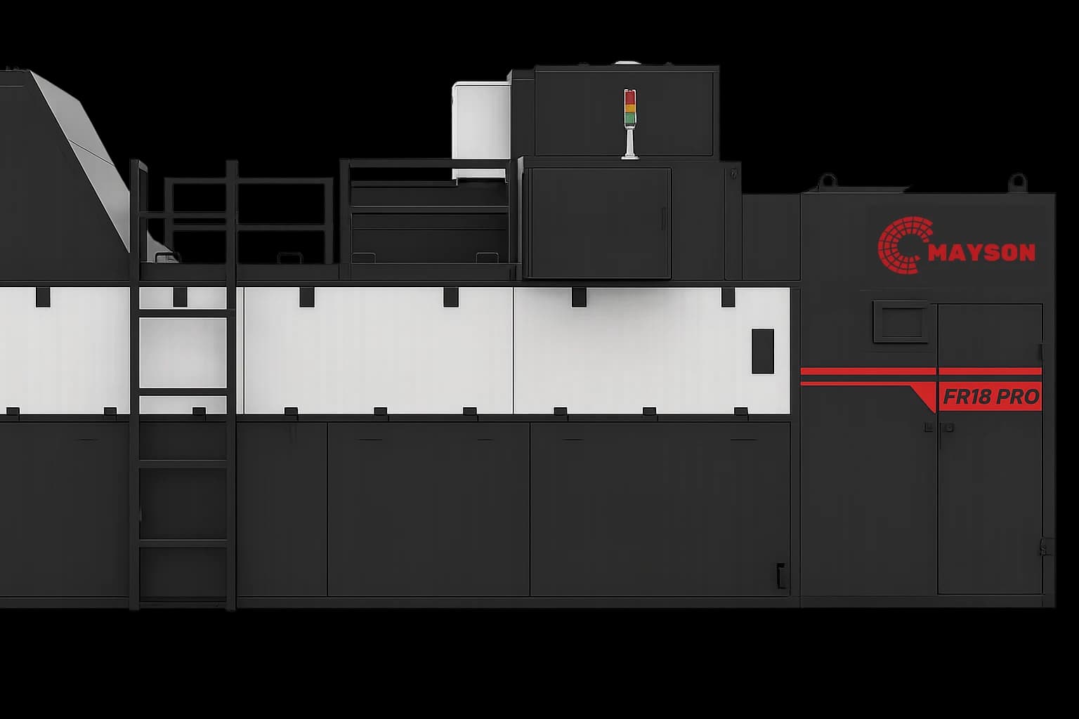 Clasificadora de metal por fusión XRT de doble energía y RGB FR-XRT Pro de Mayson.