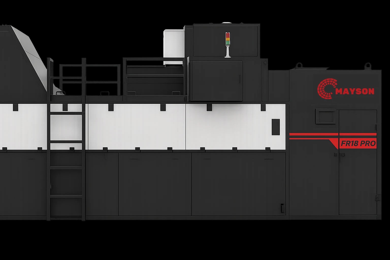 Clasificadora de metal por fusión XRT de doble energía y RGB FR-XRT Pro de Mayson.